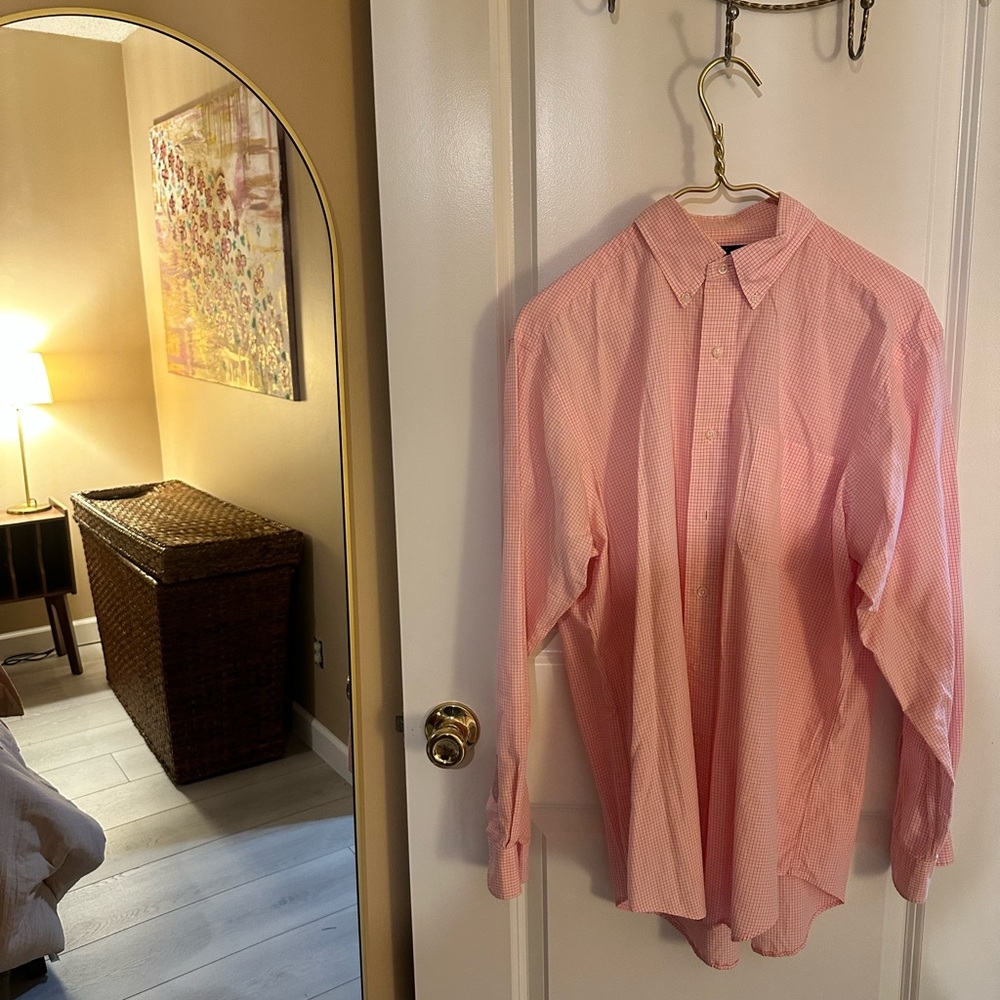 Men's Pink Dress Shirt